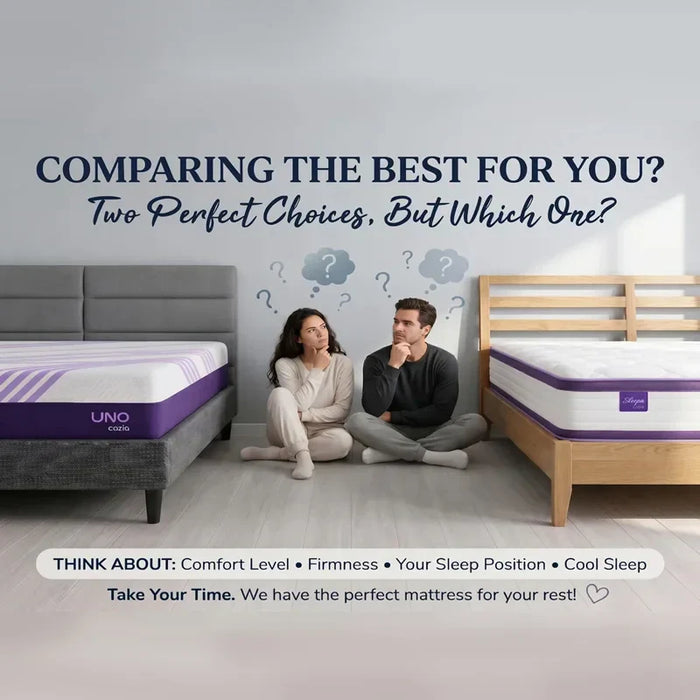 Naplux Sleepa vs. Cozia Uno: Which Mattress Will Actually Fix Your Sleep?
