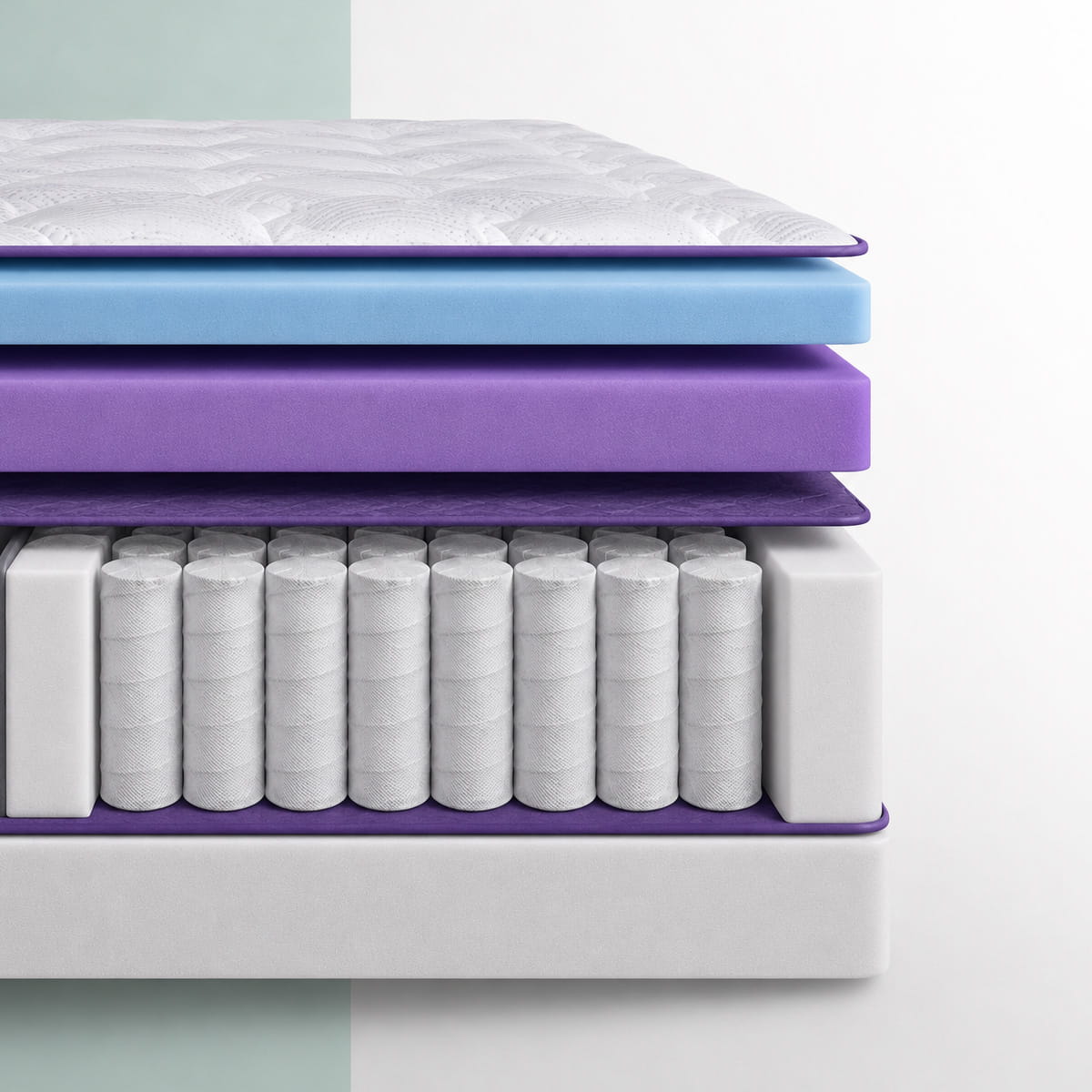 Inside the mattress