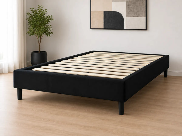 Black Upholstered Base